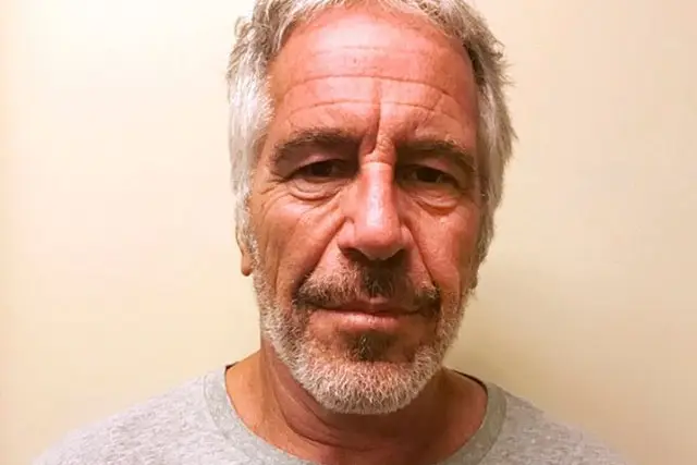 Jeffrey Epstein in a March 2017 mugshot